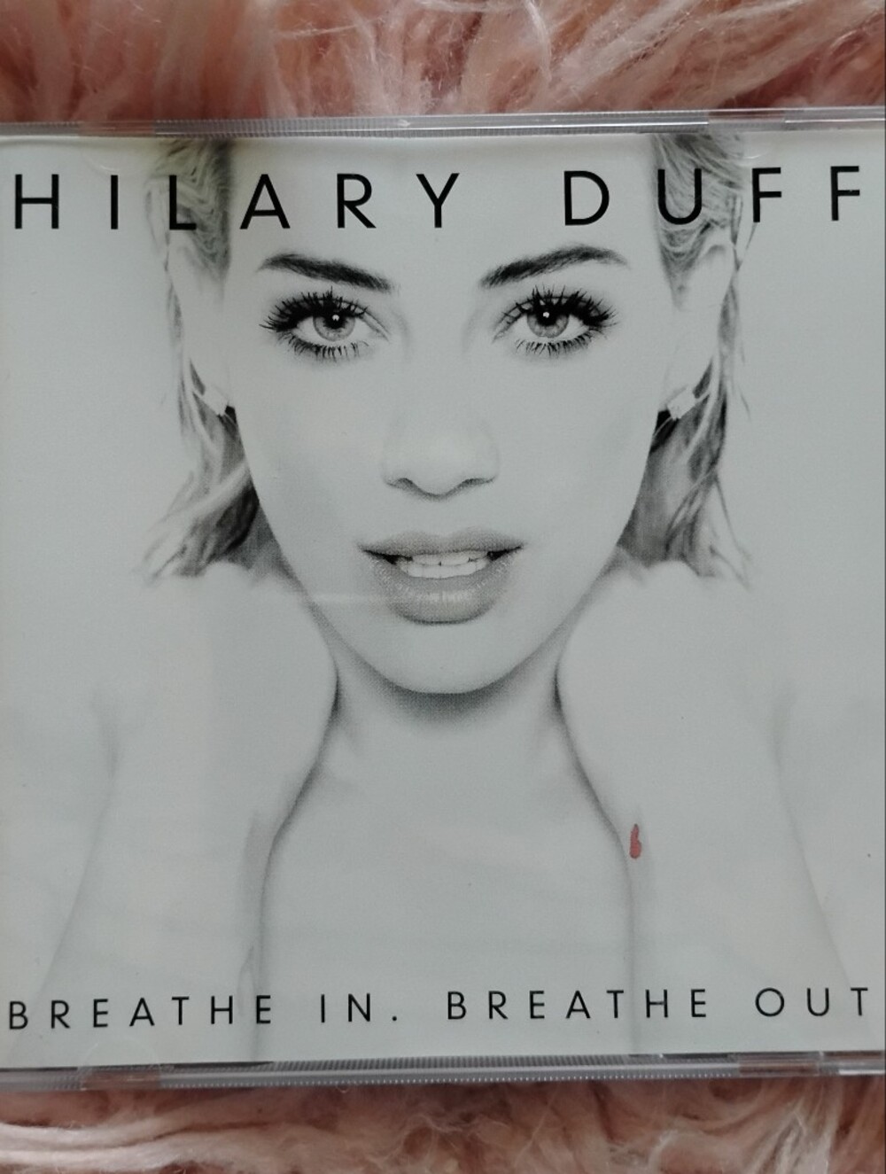 Hilary Duff "Breathe In. Breathe Out" CD - White Cover Deluxe Edition.